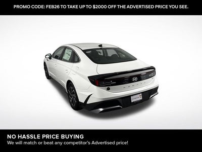 2026 Hyundai Sonata Hybrid Blue