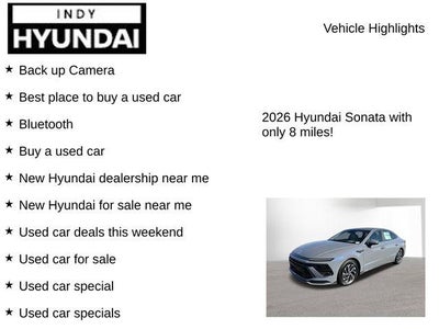 2026 Hyundai Sonata Hybrid Blue
