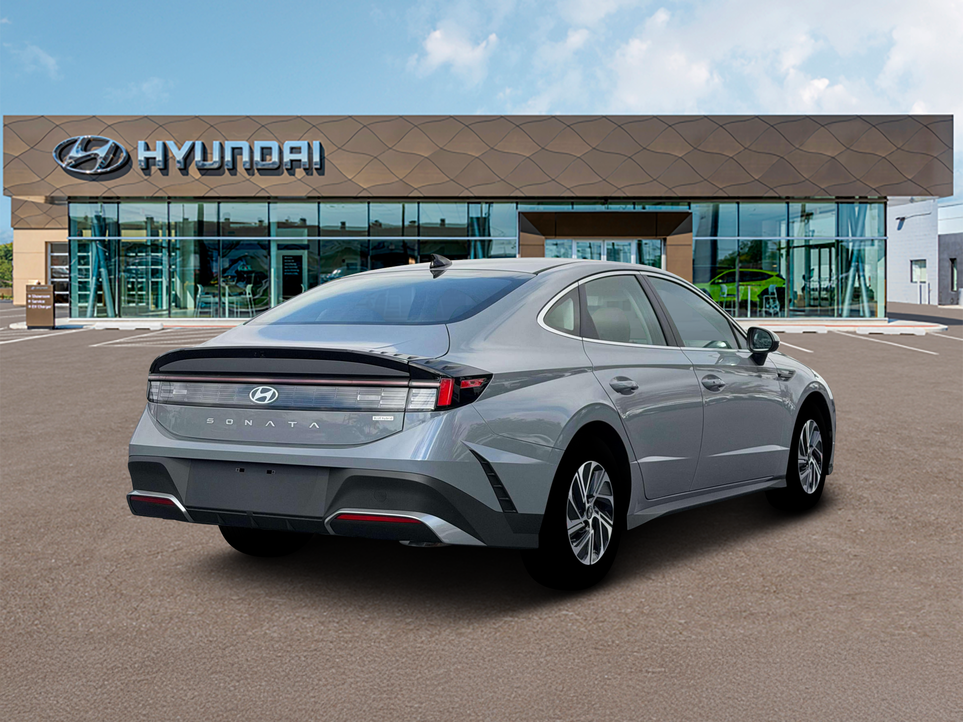 2026 Hyundai Sonata Hybrid Blue