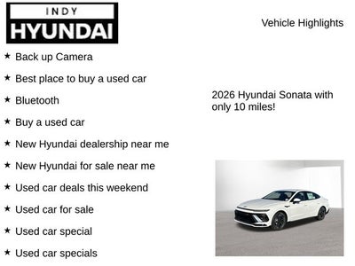 2026 Hyundai Sonata SEL Sport