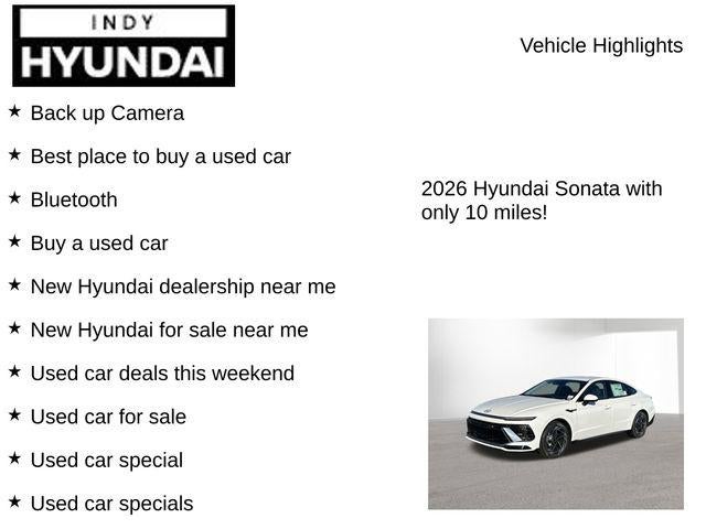 2026 Hyundai Sonata SEL Sport