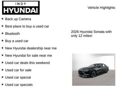 2026 Hyundai Sonata SEL Sport