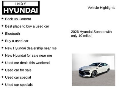 2026 Hyundai Sonata SEL Sport