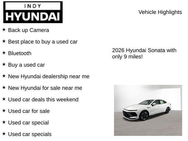 2026 Hyundai Sonata SEL Sport
