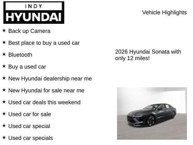 2026 Hyundai Sonata SEL Sport