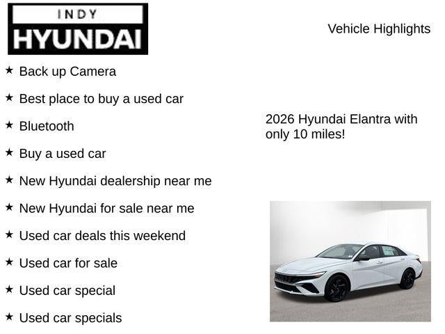 2026 Hyundai Elantra SEL Sport