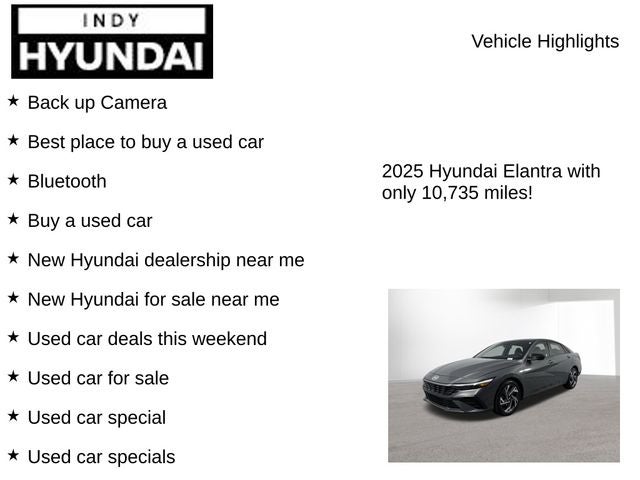2025 Hyundai Elantra SEL Sport