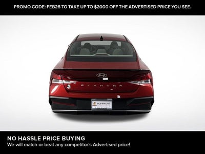 2026 Hyundai Elantra SEL Sport