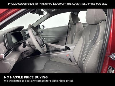 2026 Hyundai Elantra SEL Sport