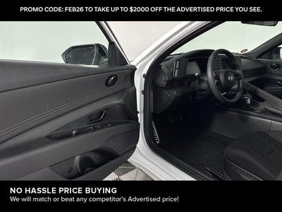 2026 Hyundai Elantra SEL Sport