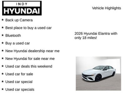 2026 Hyundai Elantra Hybrid SEL Sport