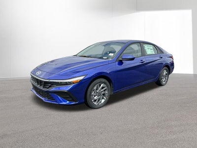 2026 Hyundai Elantra Hybrid Blue