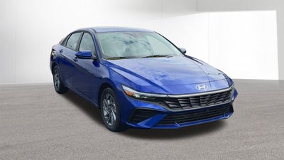 2026 Hyundai Elantra Hybrid Blue