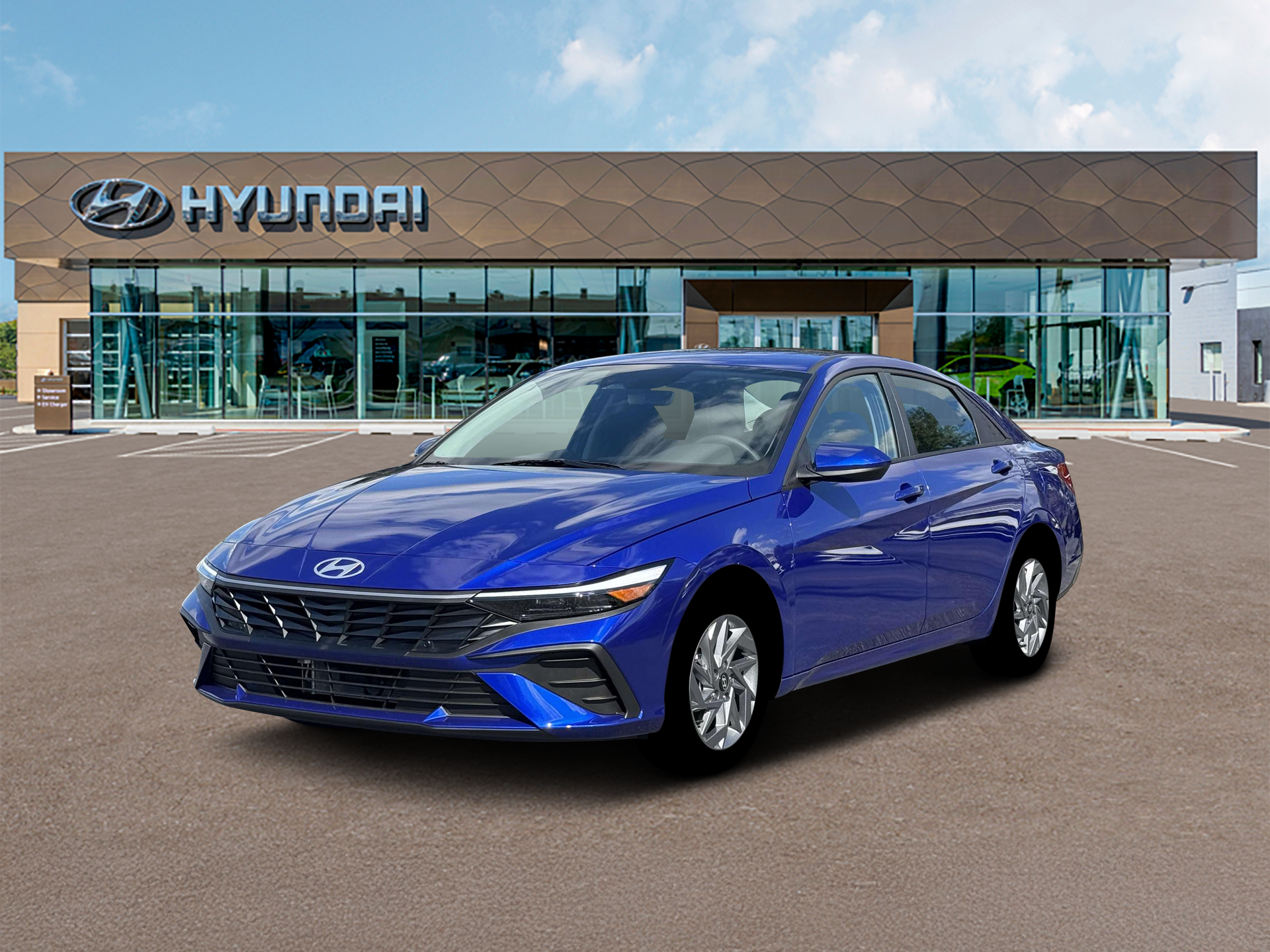 2026 Hyundai Elantra Hybrid Blue