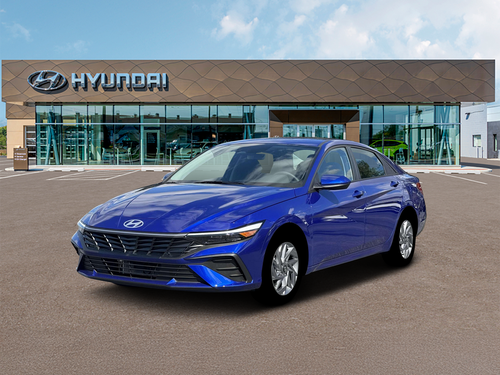 2026 Hyundai Elantra Hybrid Blue