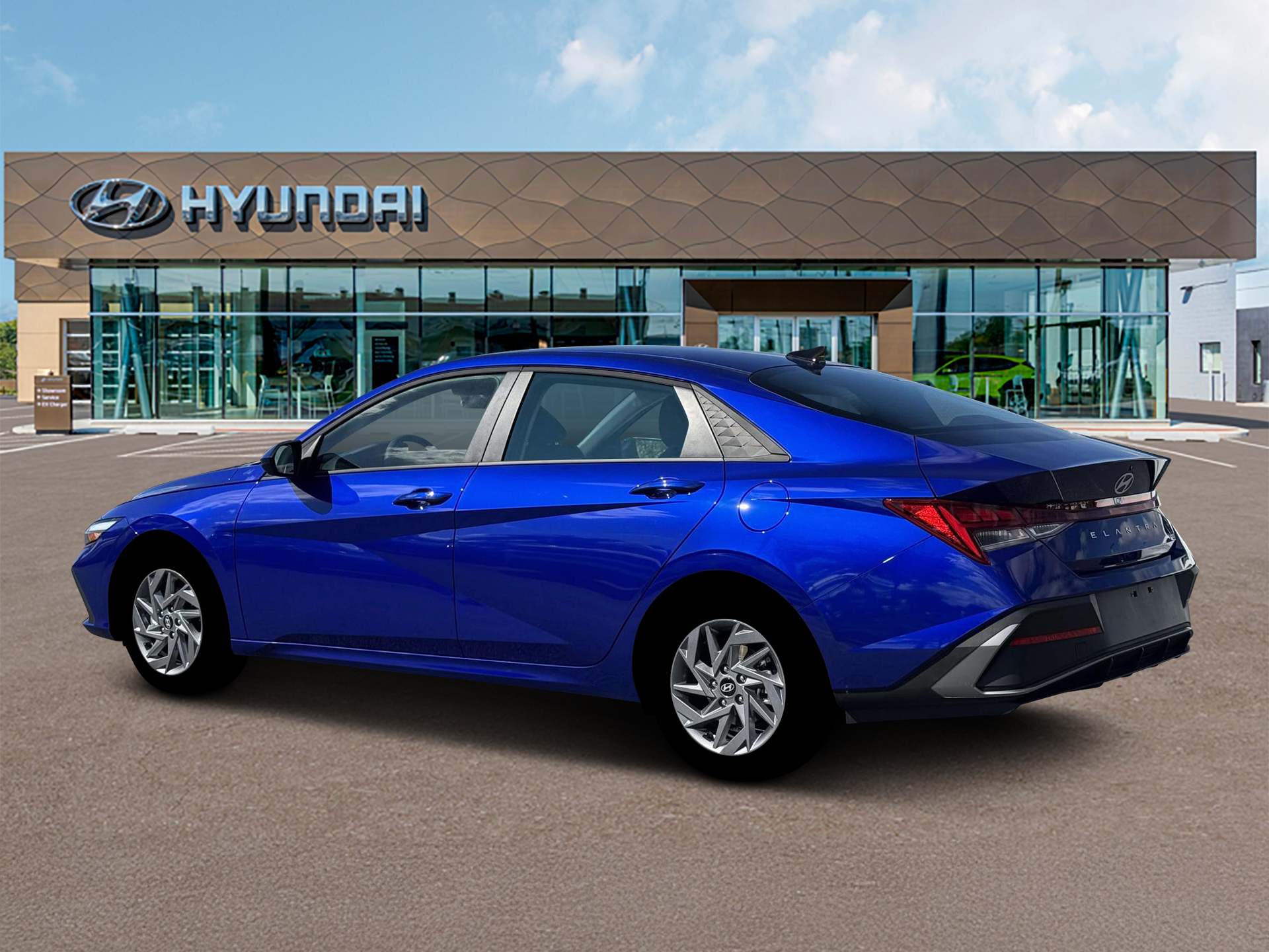 2026 Hyundai Elantra Hybrid Blue