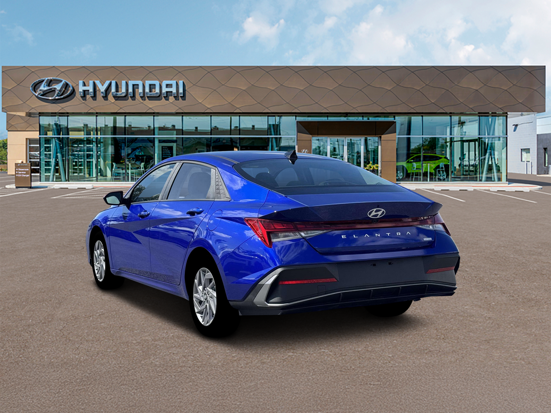 2026 Hyundai Elantra Hybrid Blue