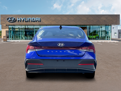 2026 Hyundai Elantra Hybrid Blue