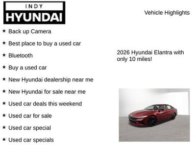 2026 Hyundai Elantra Hybrid SEL Sport