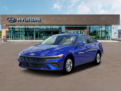 2026 Hyundai Elantra Hybrid Blue