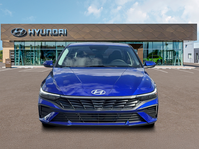 2026 Hyundai Elantra Hybrid Blue