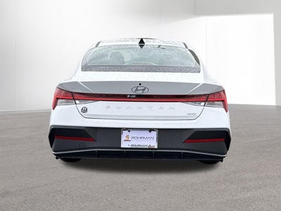 2026 Hyundai Elantra Hybrid Blue