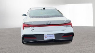 2026 Hyundai Elantra Hybrid Blue