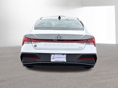 2026 Hyundai Elantra Hybrid Blue