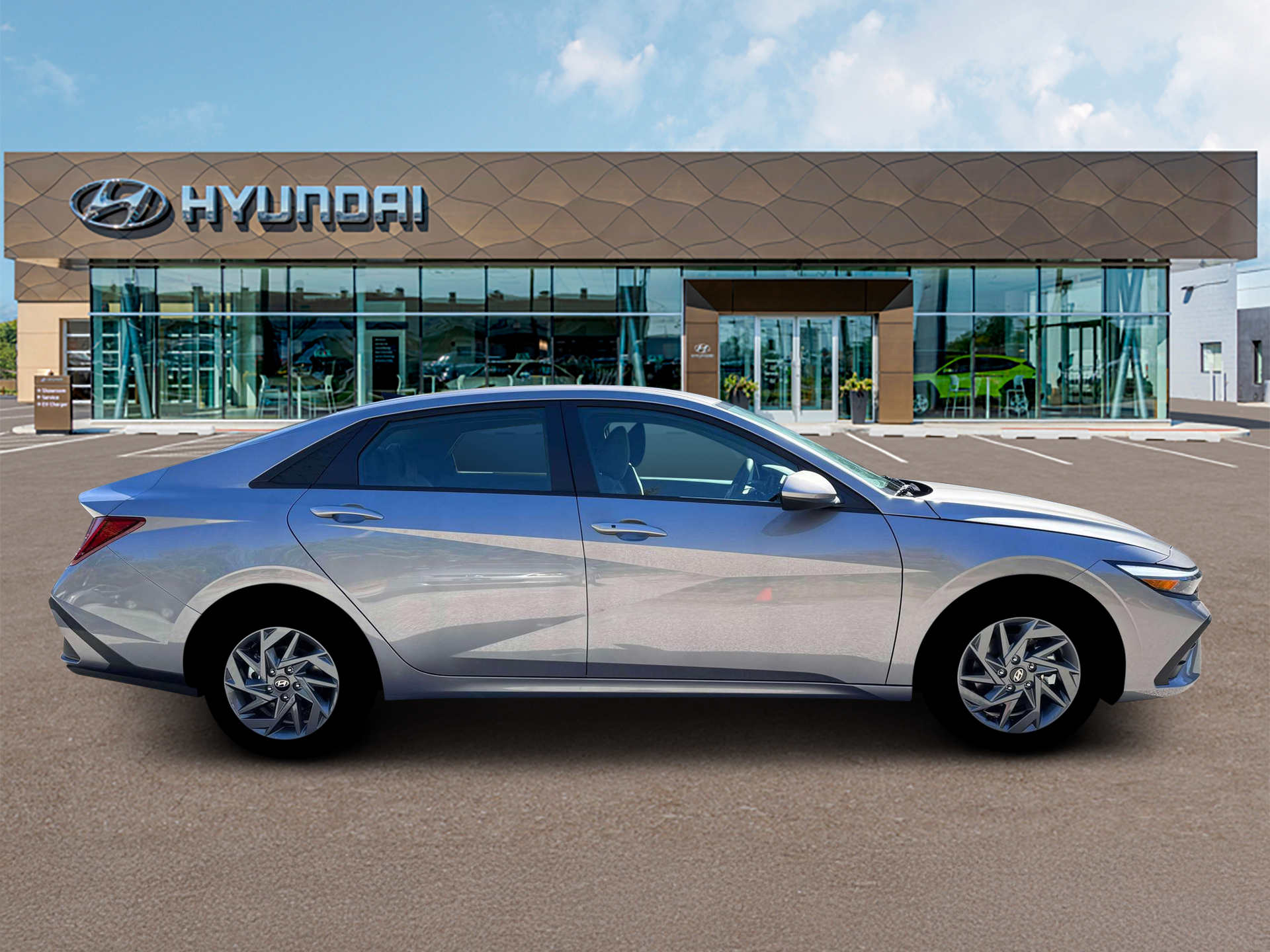 2026 Hyundai Elantra Hybrid Blue