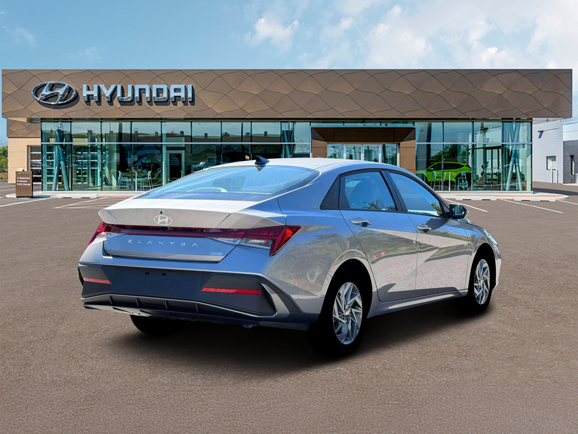 2026 Hyundai Elantra Hybrid Blue