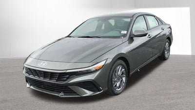 2026 Hyundai Elantra Hybrid Blue