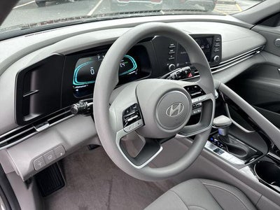 2026 Hyundai Elantra Hybrid Blue