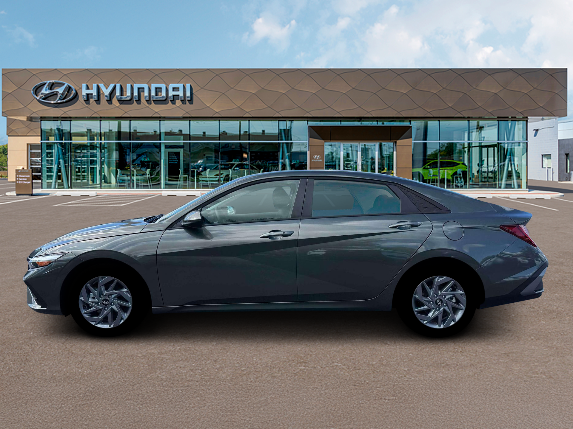 2026 Hyundai Elantra Hybrid Blue