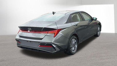 2026 Hyundai Elantra Hybrid Blue