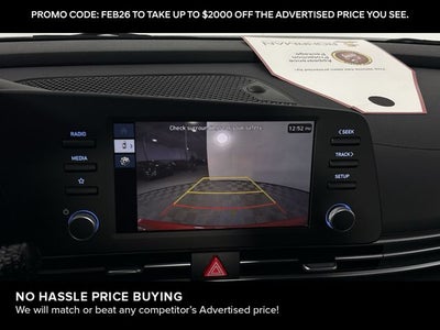 2026 Hyundai Elantra Hybrid Blue