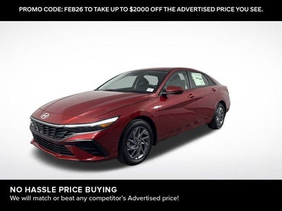 2026 Hyundai Elantra Hybrid Blue