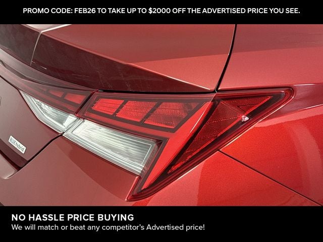 2026 Hyundai Elantra Hybrid Blue