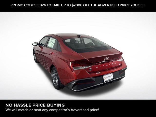 2026 Hyundai Elantra Hybrid Blue