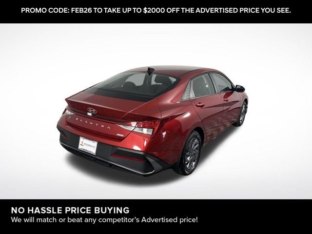 2026 Hyundai Elantra Hybrid Blue