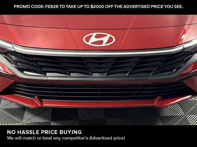 2026 Hyundai Elantra Hybrid Blue