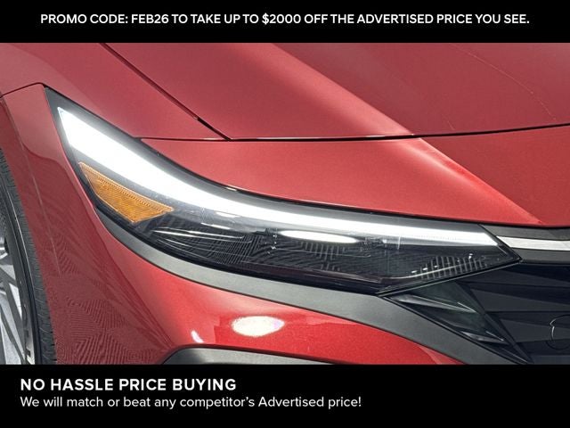 2026 Hyundai Elantra Hybrid Blue