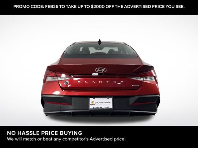 2026 Hyundai Elantra Hybrid Blue