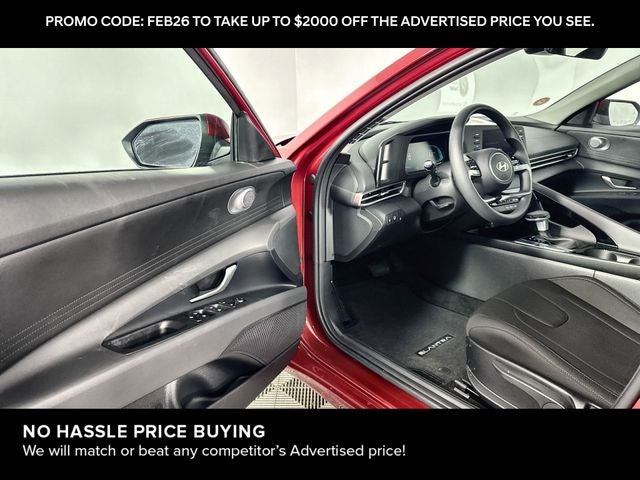 2026 Hyundai Elantra Hybrid Blue