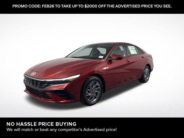 2026 Hyundai Elantra Hybrid Blue