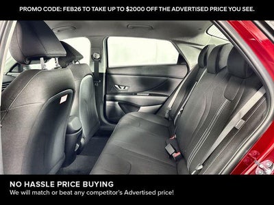 2026 Hyundai Elantra Hybrid Blue