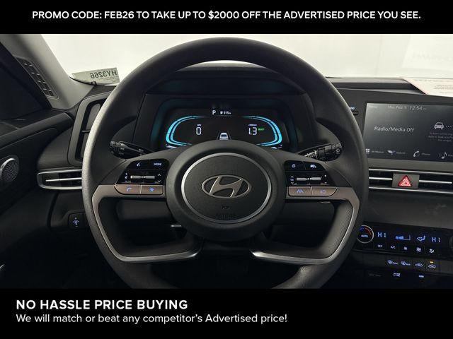 2026 Hyundai Elantra Hybrid Blue