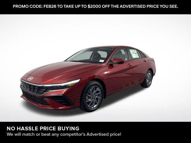 2026 Hyundai Elantra Hybrid Blue