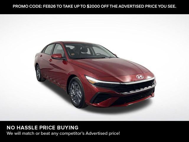 2026 Hyundai Elantra Hybrid Blue