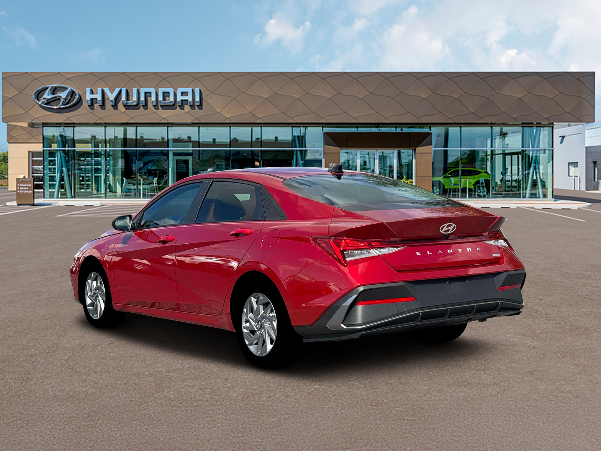 2026 Hyundai Elantra Hybrid Blue