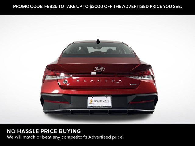 2026 Hyundai Elantra Hybrid Blue